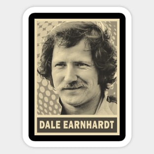 brown cream Dale Earnhardt twoo (nasca Sticker